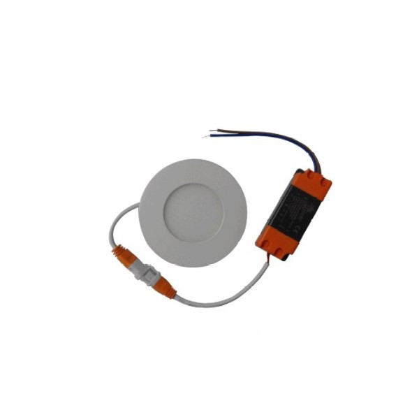 چراغ LED 6 وات سیلورلایت مدل توکار سقفی گرد main 1 3
