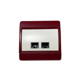 پریز شبکه لگرند مدل کلاب rj 45 double socket main 1 5