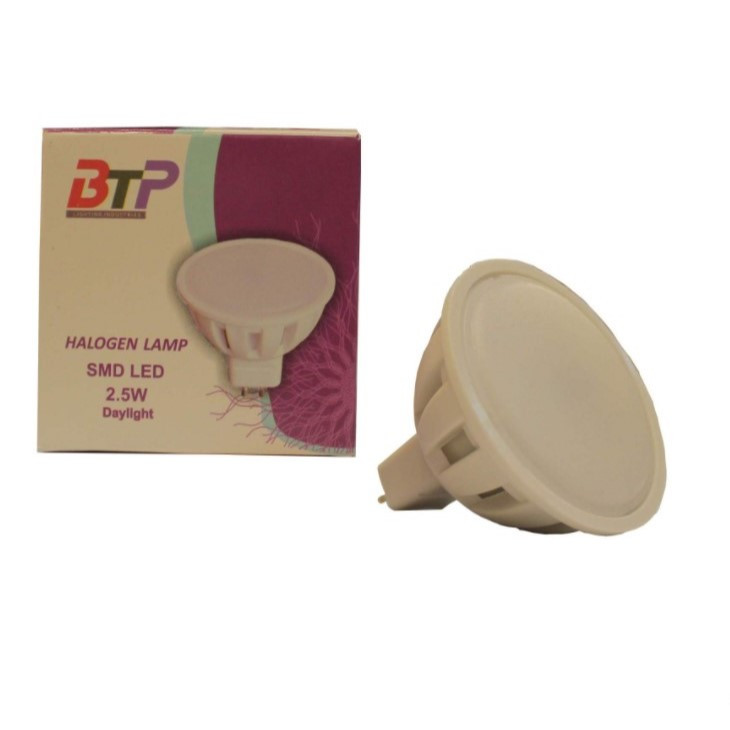 لامپ هالوژن ال ای دی 2.5 وات مدل MR16 پایه GU5.3 بسته 25 عددی main 1 1