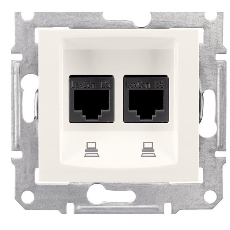 پریز شبکه اشنایدر مدل سدنا SDN4801123