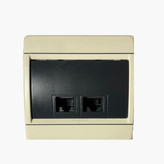 پریز شبکه لگرند مدل کلاب RJ45 DOUBLE SOCKET CAT6 68637 main 1 4
