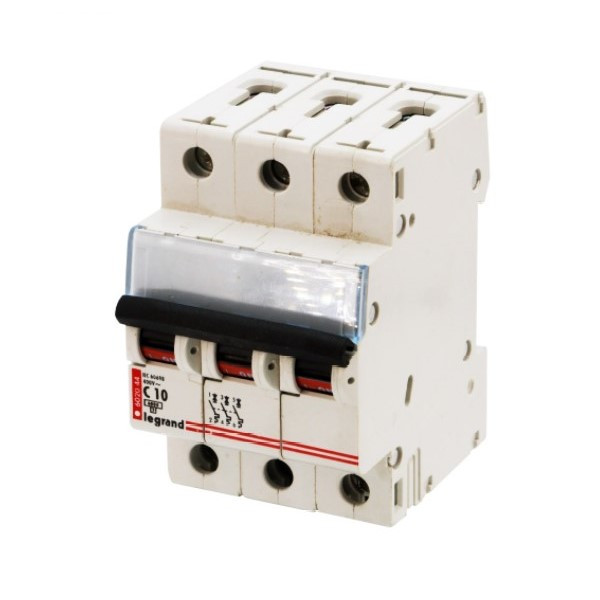 فیوز مینیاتوری 3 فاز 10 آمپر لگراند مدل 602044