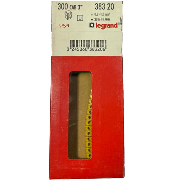 شماره سیم فشاری شماره U لگرند مدل CAB3. N° 383 20 بسته 159 عددی main 1 1