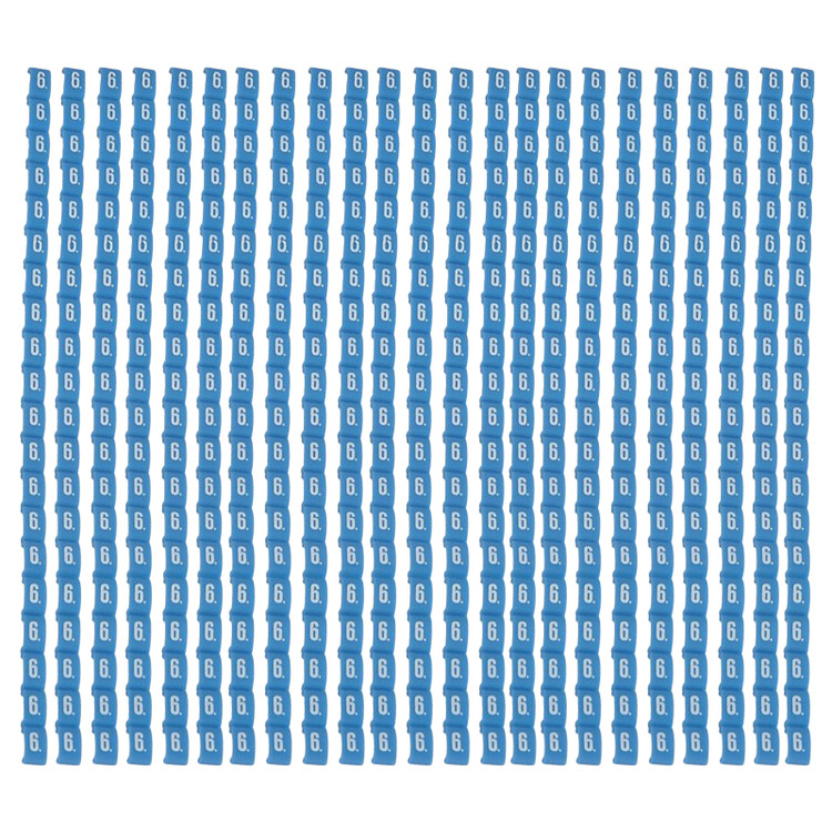 شماره سیم تخت لگرند مدل CAT. N° 0 384 06 شماره 6 بسته 800 عددی