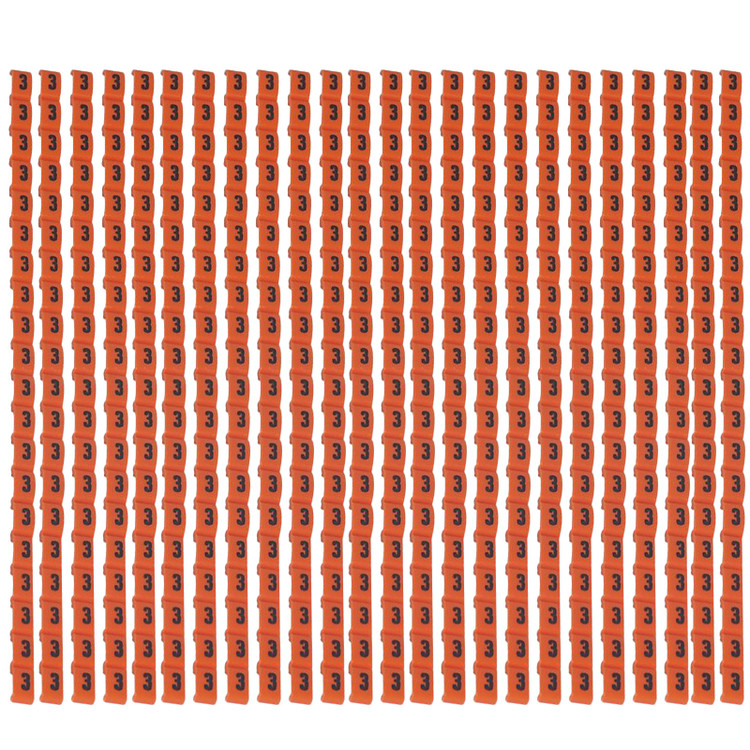 شماره سیم تخت لگرند مدل CAT. N° 0 384 03 شماره 3 بسته 800 عددی