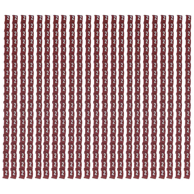 شماره سیم تخت لگرند مدل CAT. N° 0 384 02 شماره 2 بسته 800 عددی