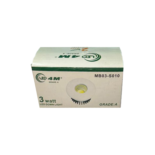 چراغ سقفی 3 وات فور ام  مدل S010-MB03 main 1 1