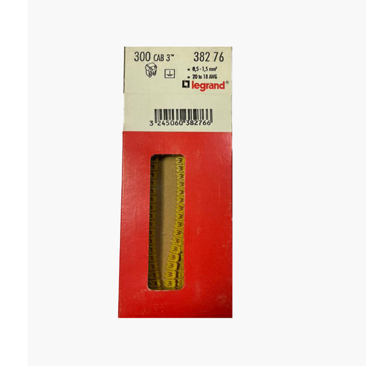 شماره سیم فشاری نماد ارت لگرند مدل CAB3. N° 382 76 بسته 300 عددی main 1 2