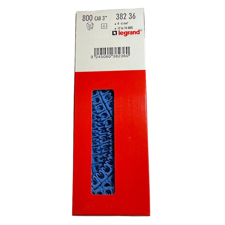شماره سیم فشاری شماره 6 لگرند مدل CAB3. N° 6 382 36 بسته 800 عددی main 1 1