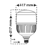 لامپ استوانه ۴۰ وات پارس شعاع فرزین پخش