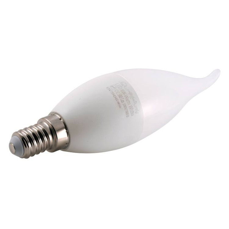 لامپ ال ای دی 6 وات اشکی مات پارس شعاع پایه E14 ا ParsShoaToos LED Light Matt 6W E14
