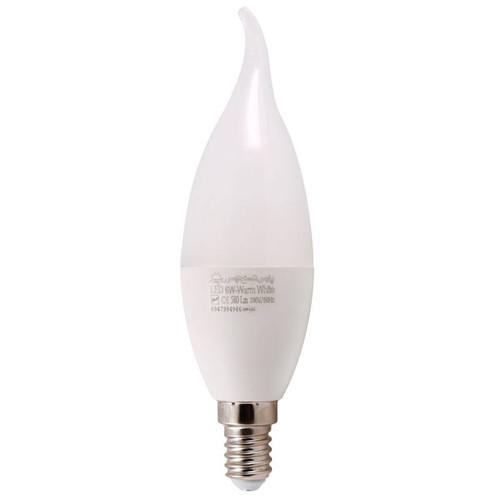 لامپ ال ای دی 6 وات اشکی مات پارس شعاع پایه E14 ا ParsShoaToos LED Light Matt 6W E14