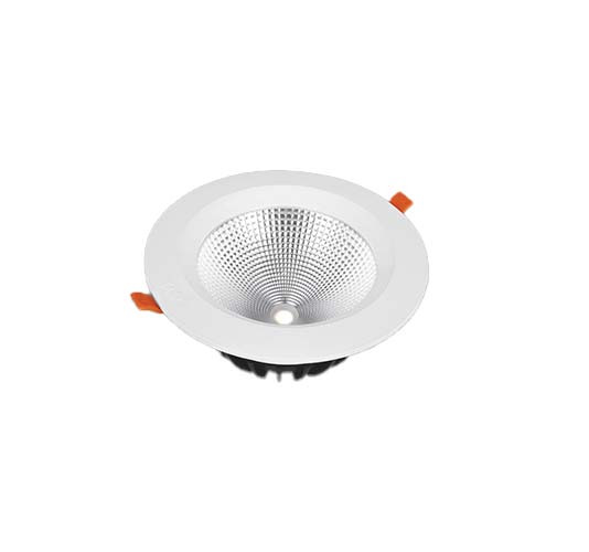 چراغ COB توکار پارس شعاع توس مدل هارمونیک دایره ای - 30 وات - میزان روشنایی 2700 لومن - ابعاد بیرونی 192x108 میلی متر - سایز برش 165 میلی متر - دارای دو رنگ نور آفتابی و سفید