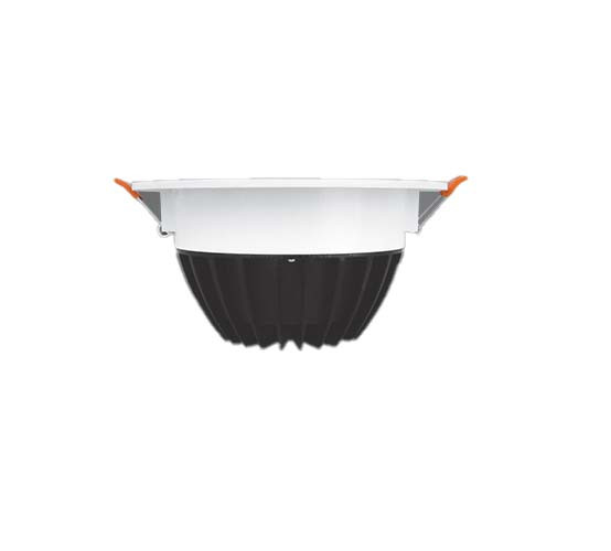 چراغ COB توکار پارس شعاع توس مدل هارمونیک دایره ای - 60 وات - میزان روشنایی 5500 لومن - سایز برش 195 میلی متر - ابعاد بیرونی 230x130mm - دارای رنگ نور سفید