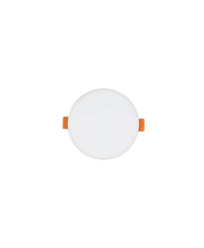 چراغ پنلی SMD توکار 7 وات دایره پارس شعاع توس مدل فولایت - دارای سه رنگ نور آفتابی، مهتابی و یخی - توان 7 وات - شار نوری 510 لومن - CRI80 - لامپ SMD - نصب توکار - جنس بدنه ABS