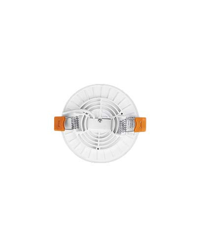 چراغ پنلی فول لایت SMD توکار 12 وات دایره پارس شعاع توس مدل فولایت - دارای سه رنگ نور آفتابی، مهتابی و یخی - توان 12 وات - شار نوری 1100 لومن - CRI80 - لامپ فول لایت SMD - نصب توکار - جنس بدنه ABS