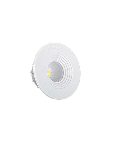 چراغ چشمی SMD پارس شعاع توس مدل دایره ای - 3 وات - توکار - سایز برش 40 میلی متر - دارای سه رنگ آفتابی و سفید و نچرال - میزان روشنایی 250 لومن