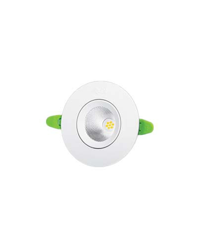 چراغ چشمی SMD پارس شعاع توس مدل دایره ای - 7 وات - توکار - سایز برش 75 میلی متر - دارای سه رنگ آفتابی و سفید و نچرال -