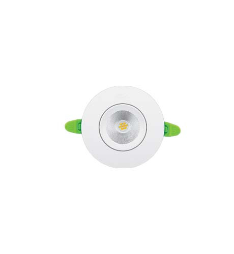 چراغ چشمی SMD پارس شعاع توس مدل دایره ای - 7 وات - توکار - سایز برش 75 میلی متر - دارای سه رنگ آفتابی و سفید و نچرال -