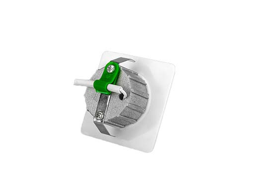 چراغ چشمی SMD پارس شعاع توس مدل مربع - 4 وات - توکار - سایز برش 40 میلی متر - دارای سه رنگ آفتابی و سفید و نچرال - میزان روشنایی 290 لومن