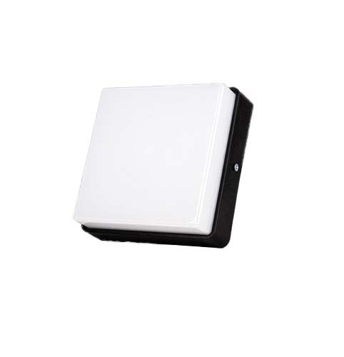 چراغ سقفی SMD روکار بدنه مشکی مربعی 12 وات پارس شعاع توس مدل آوش