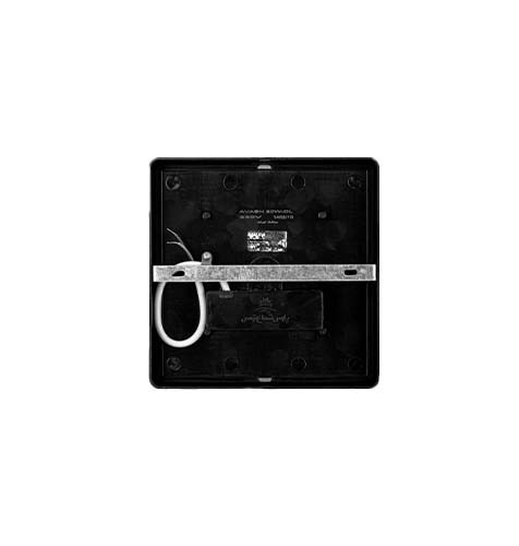 چراغ سقفی SMD روکار بدنه مشکی مربعی 20 وات پارس شعاع توس مدل آوش