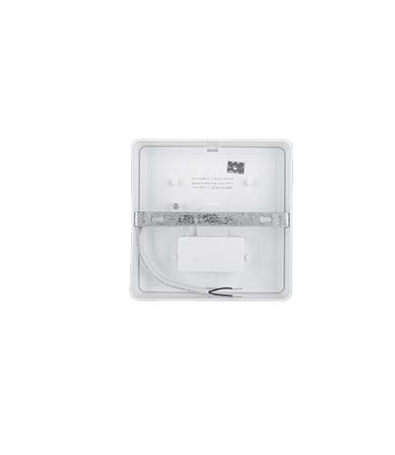 چراغ سقفی SMD روکار بدنه سفید مربعی 12 وات پارس شعاع توس مدل آوش