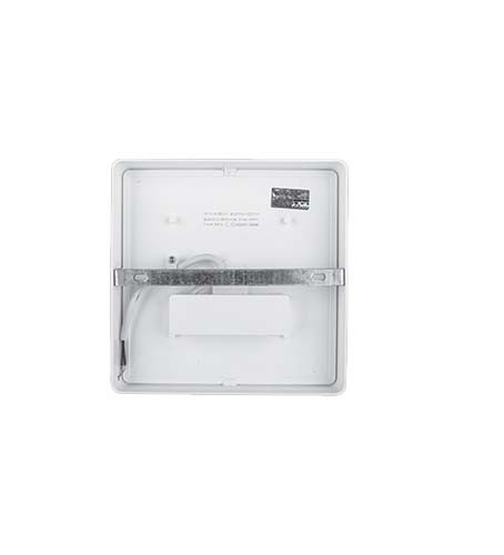 چراغ سقفی SMD روکار بدنه سفید مربعی 20 وات پارس شعاع توس مدل آوش