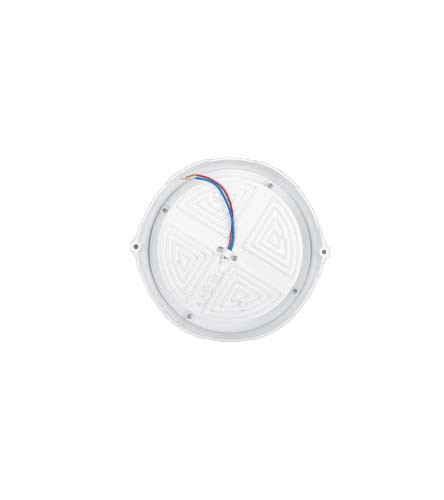 پنل SMD روکار 12 وات دایره ای پارس شعاع توس - میزان روشنایی 960 لومن - دارای رنگ نور آفتابی و سفید - جریان ورودی 300 میلی آمپر