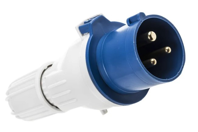 جفت نری مادگی سیار صنعتی 32 آمپر IP44 سه پین 250 ولت لگراند پارت نامبر 58134