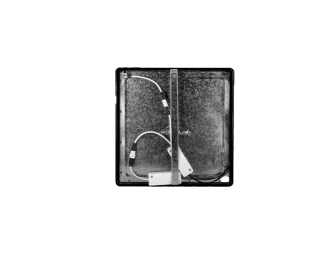 پنل SMD روکار 40 وات 30x30 بدنه مشکی پارس شعاع توس مدل رونا