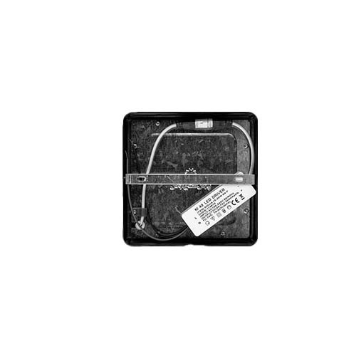 پنل SMD روکار 20 وات 15x15 بدنه مشکی پارس شعاع توس مدل رونا