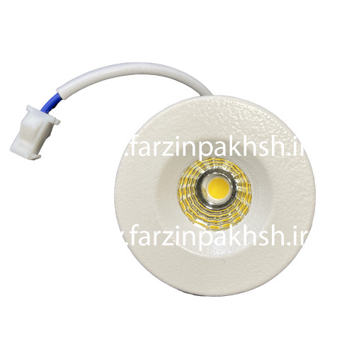 چراغ چشمی 3 وات COB دایره ای تولید نور مدل سان لایت