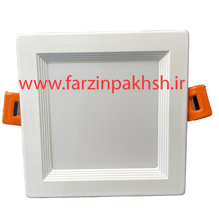 پنل ال ای دی 7 وات مربعی توکار تولید نور مدل مون لایت مربع سری SA