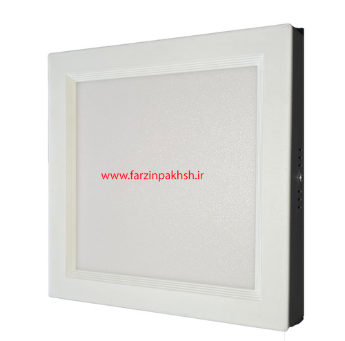 پنل 16 وات روکار مربعی SMD تولید نور مدل مون لایت مربع سری NSM