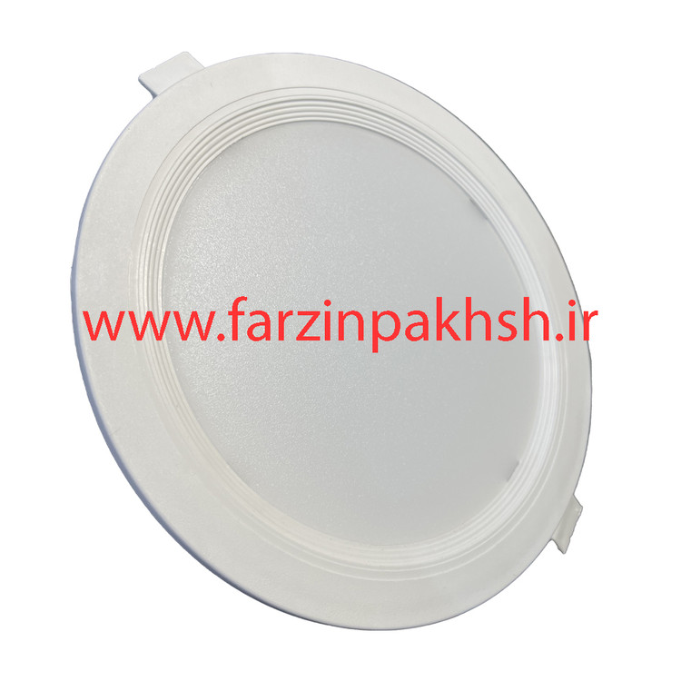 پنل 18 وات توکار دایره ای SMD تولید نور سری لنا