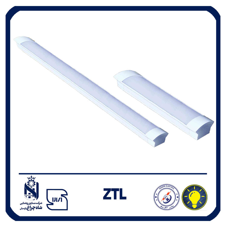چراغ خطی SMD روکار 45 وات 60 سانتی شاه چراغ پارسیان مدل ZTL