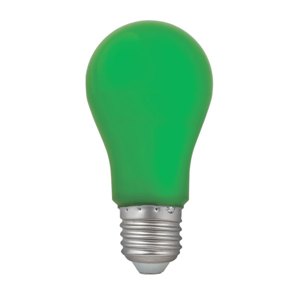 لامپ LED حبابی 9 وات رنگی نمانور پایه E27