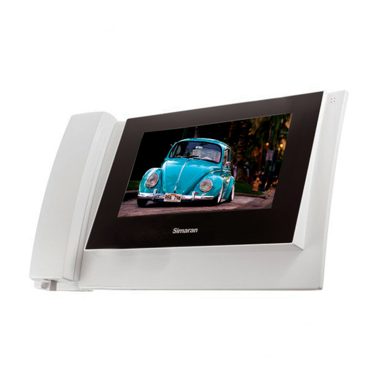 مانیتور آیفون تصویری 7 اینچ لمسی با حافظه سیماران مدل 78M