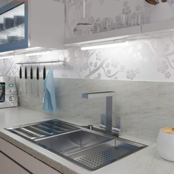 چراغ زیر کابینتی ال ای دی 12 وات 90 سانتی متری نمانور مدل T5