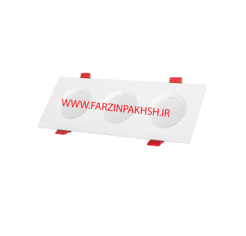 چراغ سقفی 3×5 وات پارس شعاع توس مدل سولاریس
