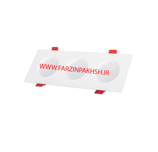 چراغ سقفی 3×5 وات پارس شعاع توس مدل سولاریس