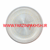 چراغ دیواری 20 وات IP65 دایره نمانور مدل شفاف