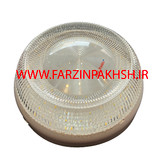 چراغ دیواری 30 وات IP65 دایره نمانور مدل شفاف