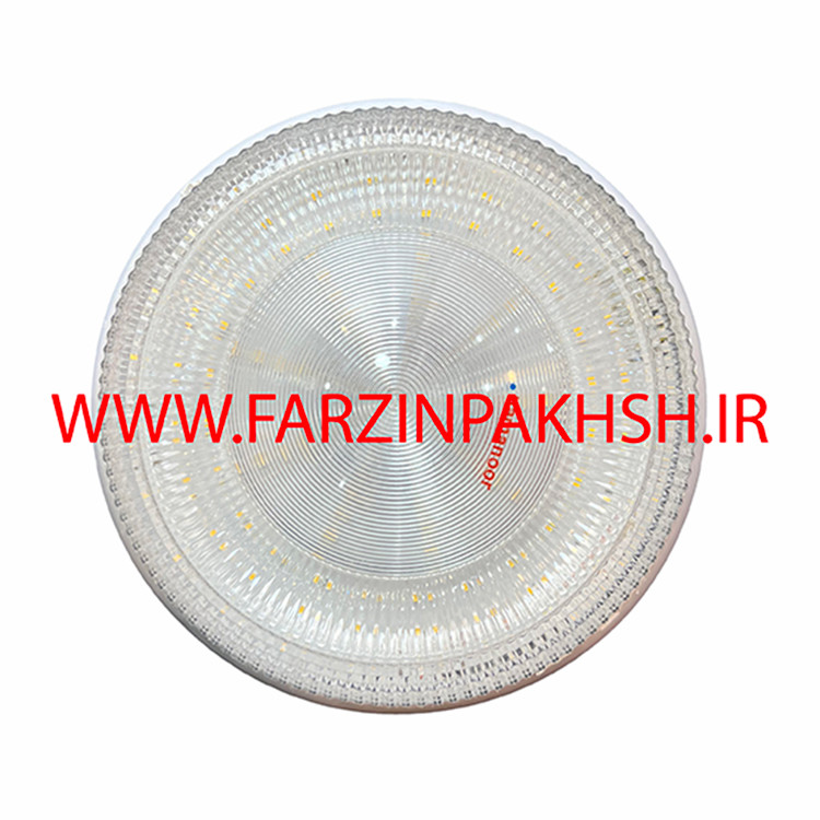 چراغ دیواری 30 وات IP65 دایره نمانور مدل شفاف