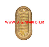 چراغ دیواری 20 وات IP65 بیضی نمانور مدل شفاف