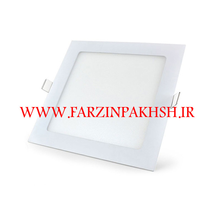 چراغ پنلی SMD توکار 24وات مربع شاه چراغ مدل افرا