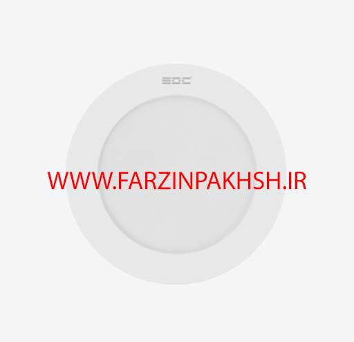 چراغ پنلی سقفی SMD توکار 5 وات ای دی سی (EDC)مدل دیپ گرد