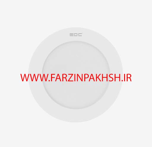 چراغ پنلی سقفی SMD توکار 7 وات ای دی سی مدل دیپ گرد