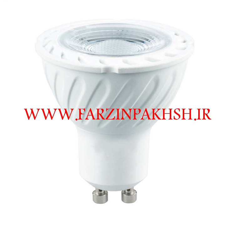 لامپ LED لنزدار هالوژن 7 وات ای دی سی پایه GU10 استارتی